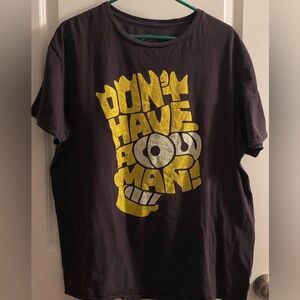 Vintage Bart Simpson T-Shirt XL “Don’t Have a Cow, Man” Sugar Shirts Graphic Tee